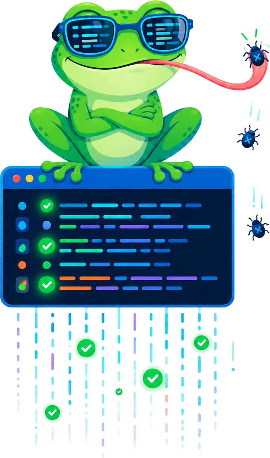 The FlogFlow mascot